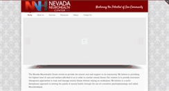 Desktop Screenshot of nevadaneurohealthcenter.com
