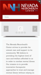 Mobile Screenshot of nevadaneurohealthcenter.com